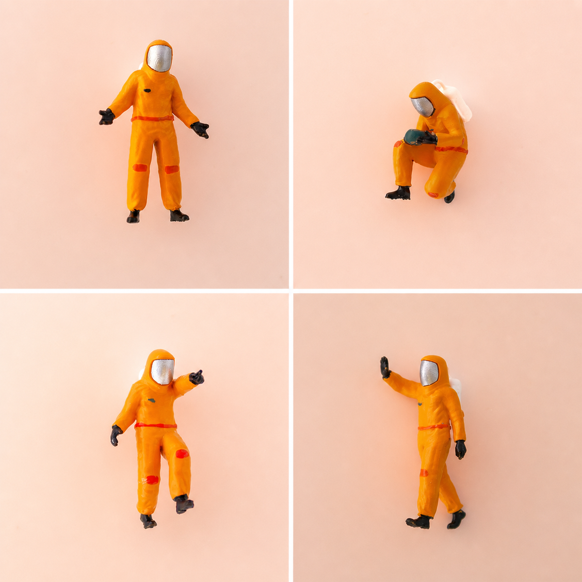 1:64 Environmental Inspection Miniature Figure Series - Environmental Inspection Complete Figure Set