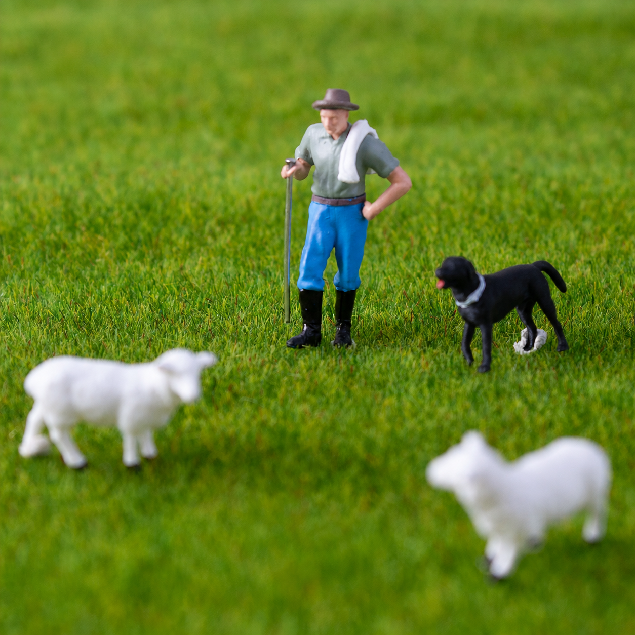1:64 Shepherding Miniature Figure Series - series gallery image
