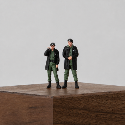 1:64 Hong Kong Police PTU Miniature Figure Series - Hong Kong Police PTU Complete Figure Set