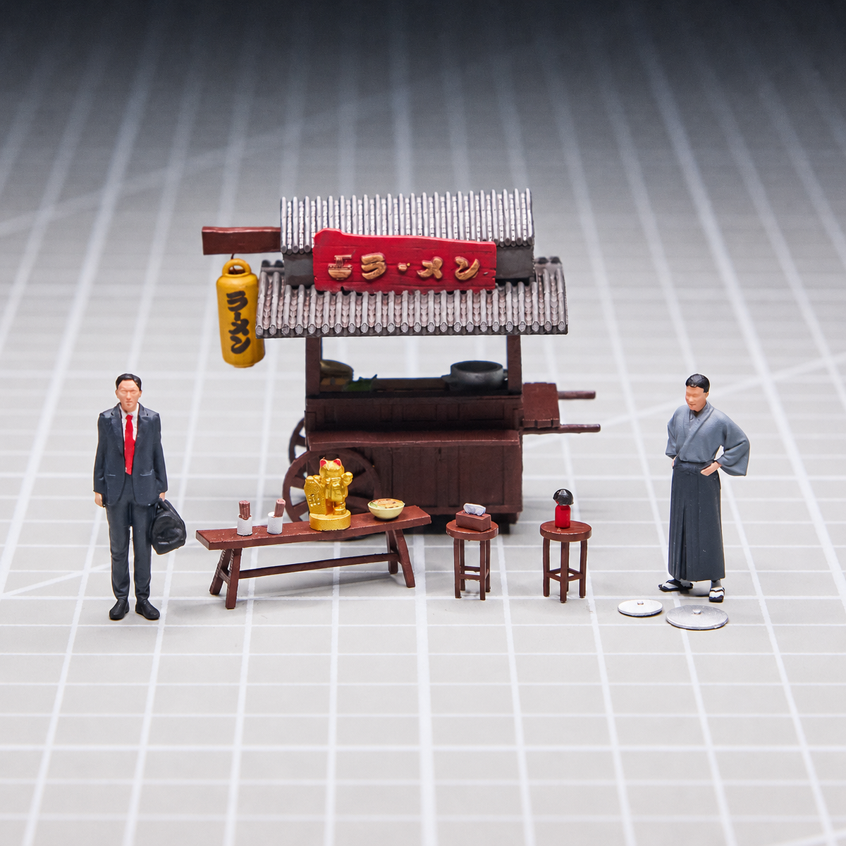 1:64 Japanese Ramen Stall Miniature Diorama Series - series gallery image