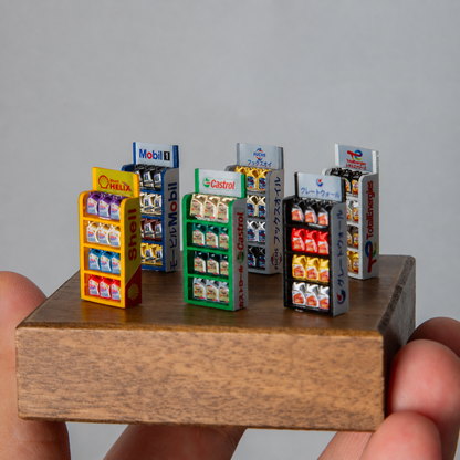 1:64 JDM Oil Rack S1 Miniature Diorama Prop Series - Oil Rack S1 Complete Prop Set