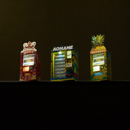 1:64 Qingdou Vending Machine Set B 3-Piece Prop Set - additional product image 3