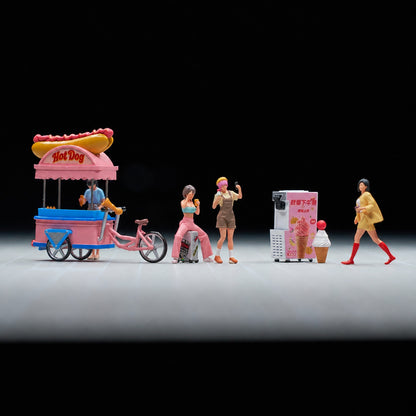1:64 Street Hot Dog & Ice Cream Miniature Diorama Series - additional product image 9