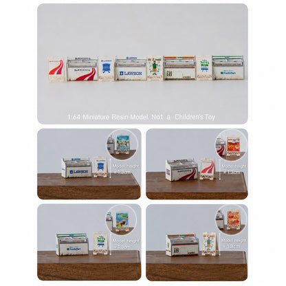 1:64 Convenience Store Freezer S1 Miniature Diorama Prop Series - additional product image 8