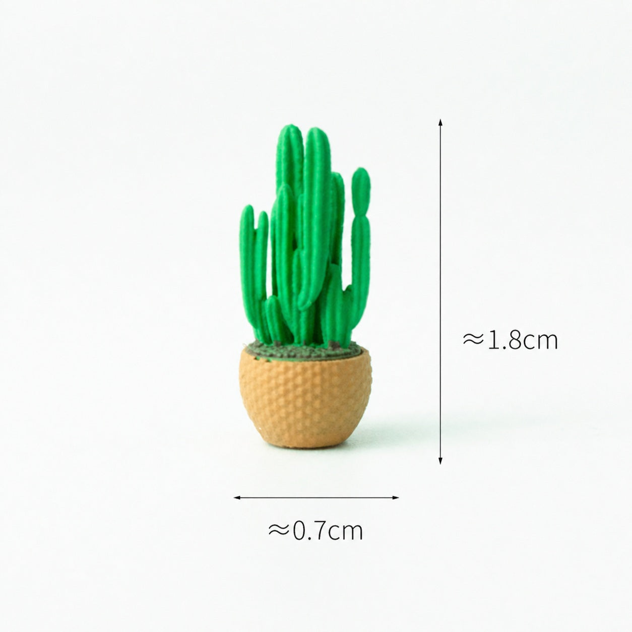 1:64 Potted Plants Miniature Diorama Prop Series - Dafenglong Cactus Diorama Prop