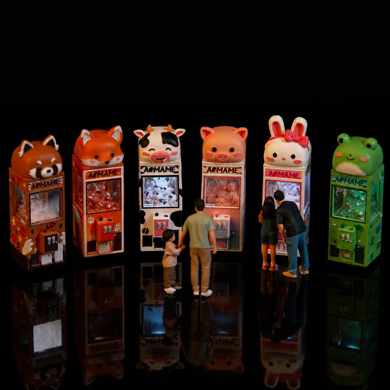 1:64 Qingdou Animal Claw Machine Miniature Diorama Series - additional product image 7