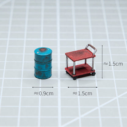 1:64 Auto Repair Shop Miniature Diorama Prop Series B & C - additional product image 13