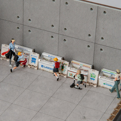 1:64 Convenience Store Freezer S1 Miniature Diorama Prop Series - additional product image 7