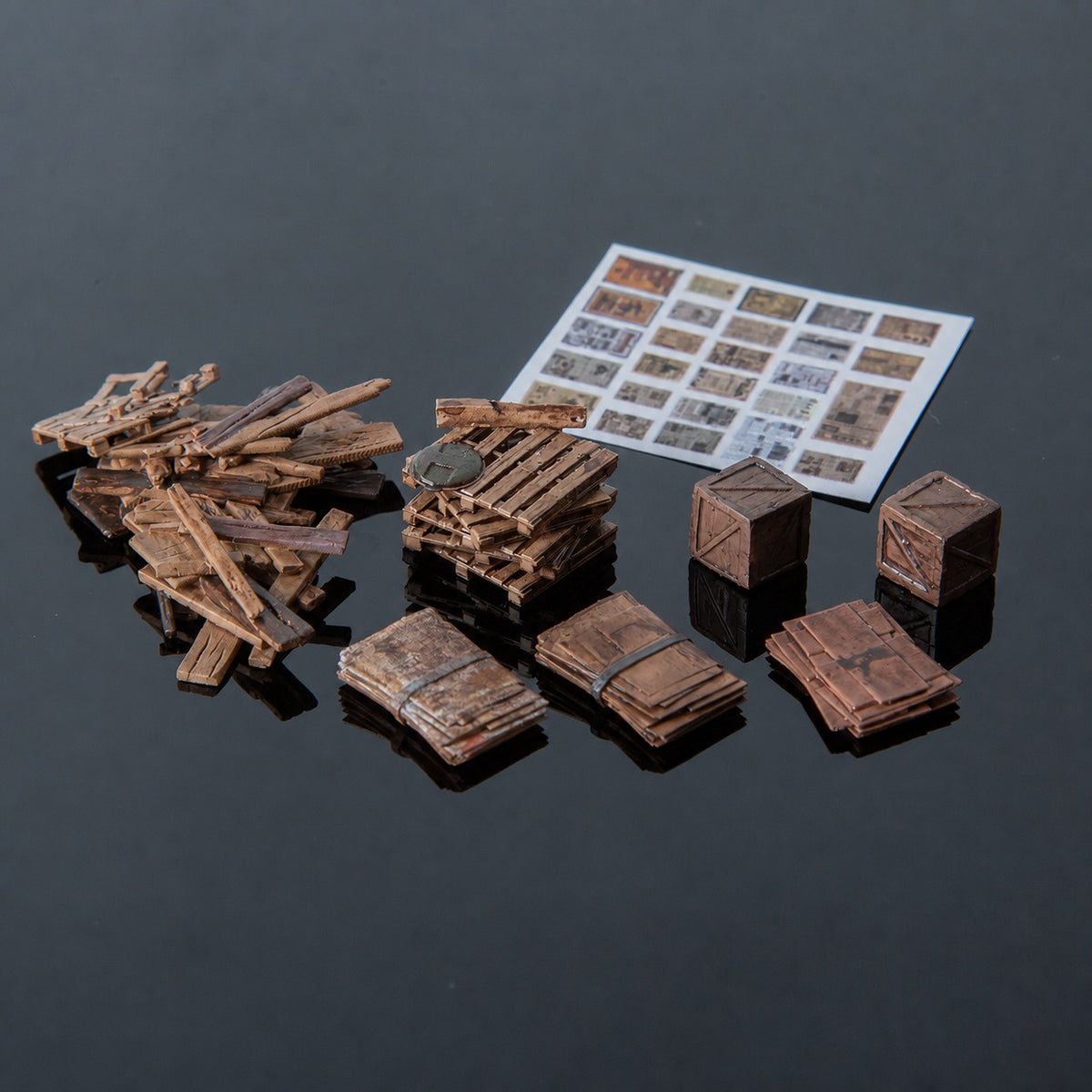 1:64 Trash Pile & Street Clutter Miniature Diorama Prop Series - additional product image 4
