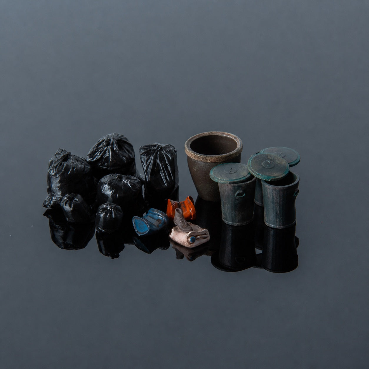 1:64 Trash Pile & Street Clutter Miniature Diorama Prop Series - additional product image 5