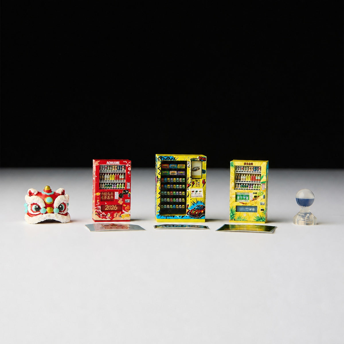 1:64 Qingdou Vending Machine Set B 3-Piece Prop Set - additional product image 4