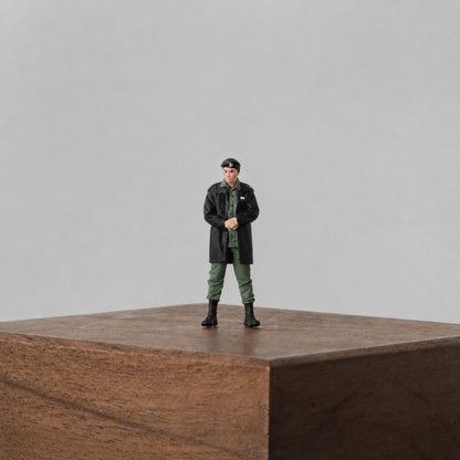 1:64 Hong Kong Police PTU Miniature Figure Series - Hong Kong PTU Male Officer on Guard Figure