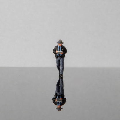 1:64 Georgia State Patrol (GSP) S1 Miniature Figure & Prop Series - GSP S1 Officer in Black Jacket Recording Details Figure