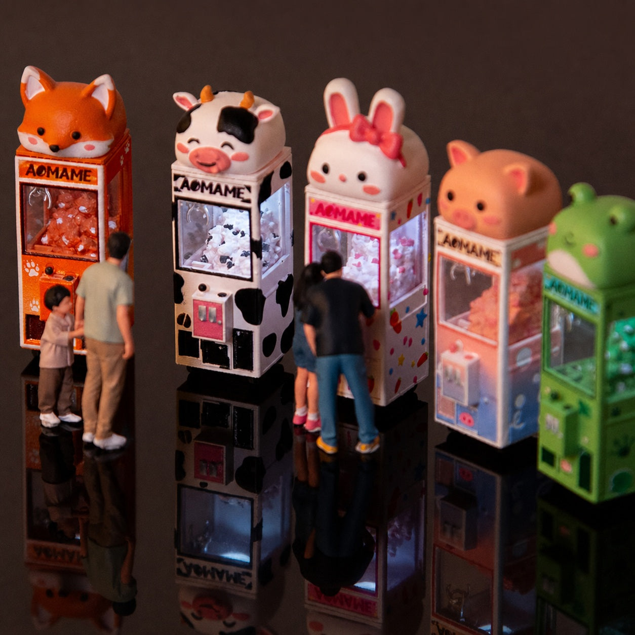 1:64 Qingdou Animal Claw Machine Miniature Diorama Series - additional product image 9