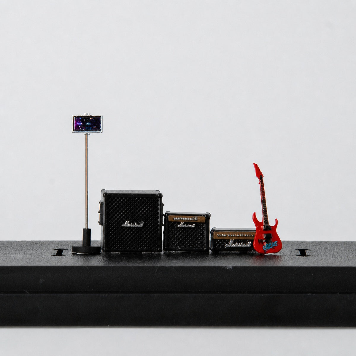 1:64 Street Livestream Girl Group Miniature Diorama Series - Street Livestream Speaker Equipment Prop Set