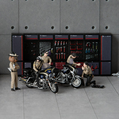 1:64 Florida Highway Patrol (FHP) S2 Motorcycle Unit Miniature Diorama Series - additional product image 10