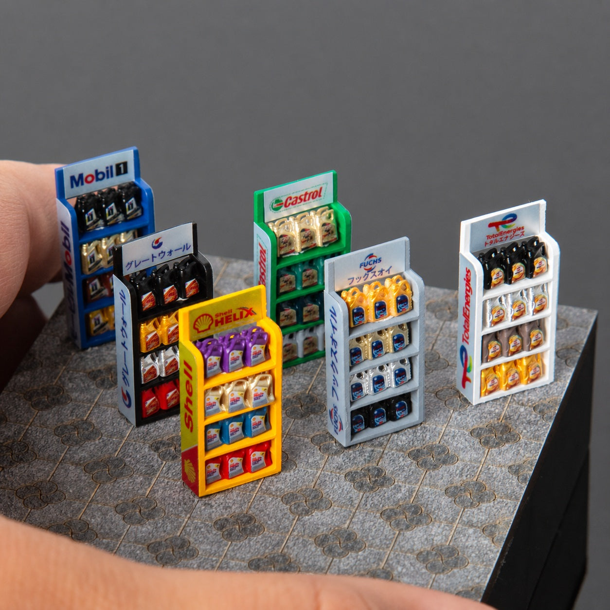 1:64 JDM Oil Rack S1 Miniature Diorama Prop Series - additional product image 8