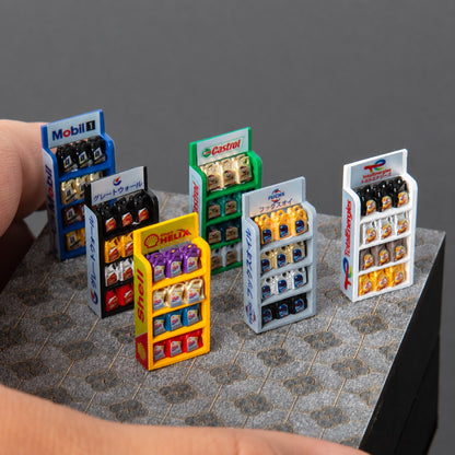 1:64 JDM Oil Rack S1 Miniature Diorama Prop Series - additional product image 8