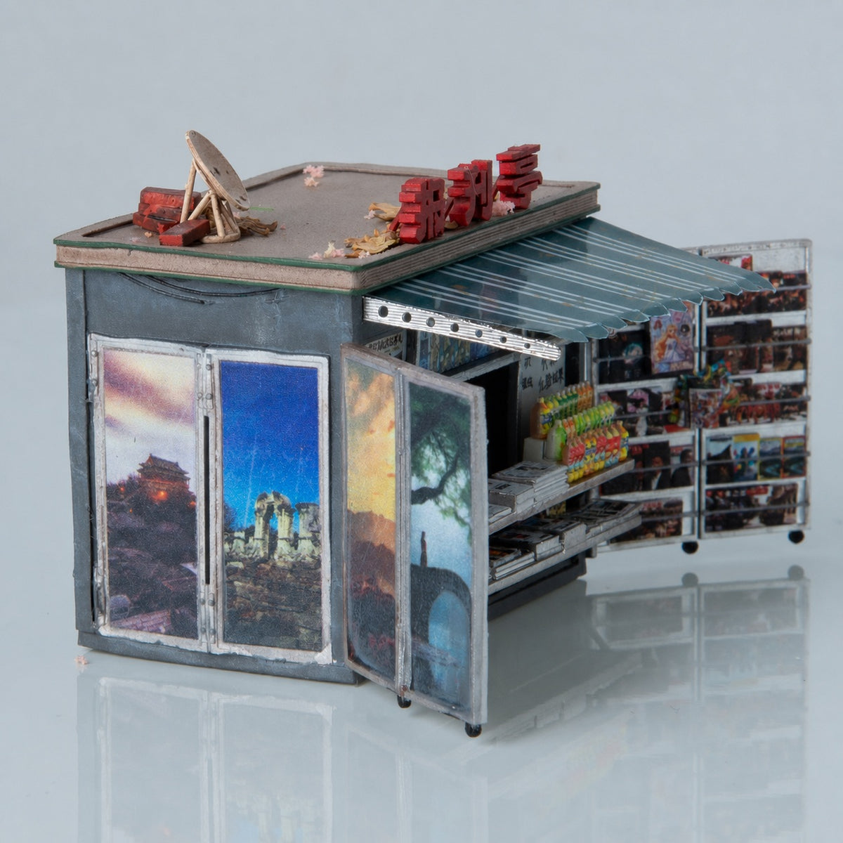 1:64 Old Street Newsstand Diorama Prop - additional product image 4