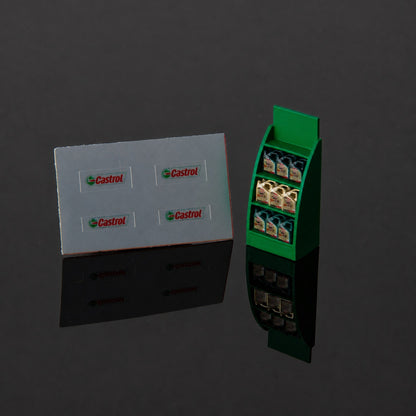 1:64 JDM Oil Rack S2 Miniature Diorama Prop Series - Fuchs Oil Rack S2 Diorama Prop