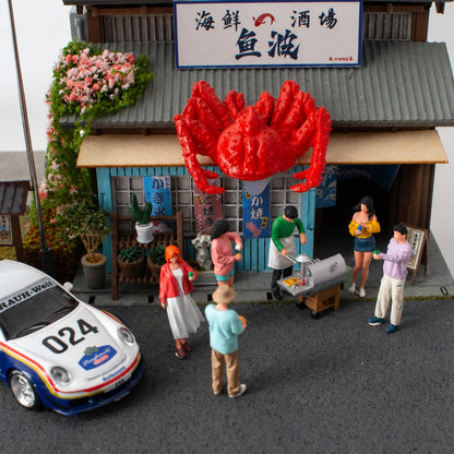 1:64 Standing Outdoor BBQ & Picnic Scene Miniature Diorama Series - additional product image 11