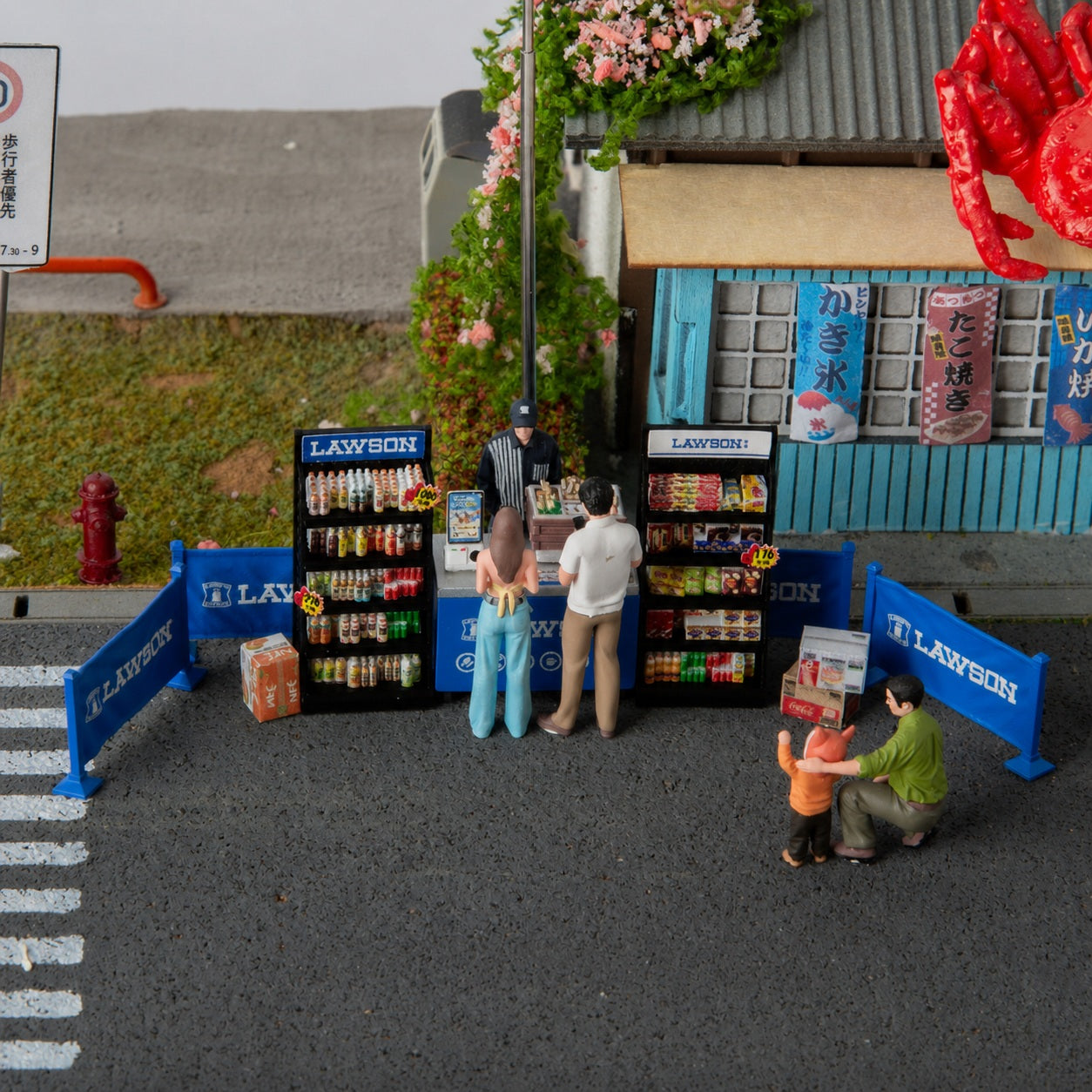 1:64 Lawson Convenience Store Outdoor Display Miniature Diorama Series - additional product image 7