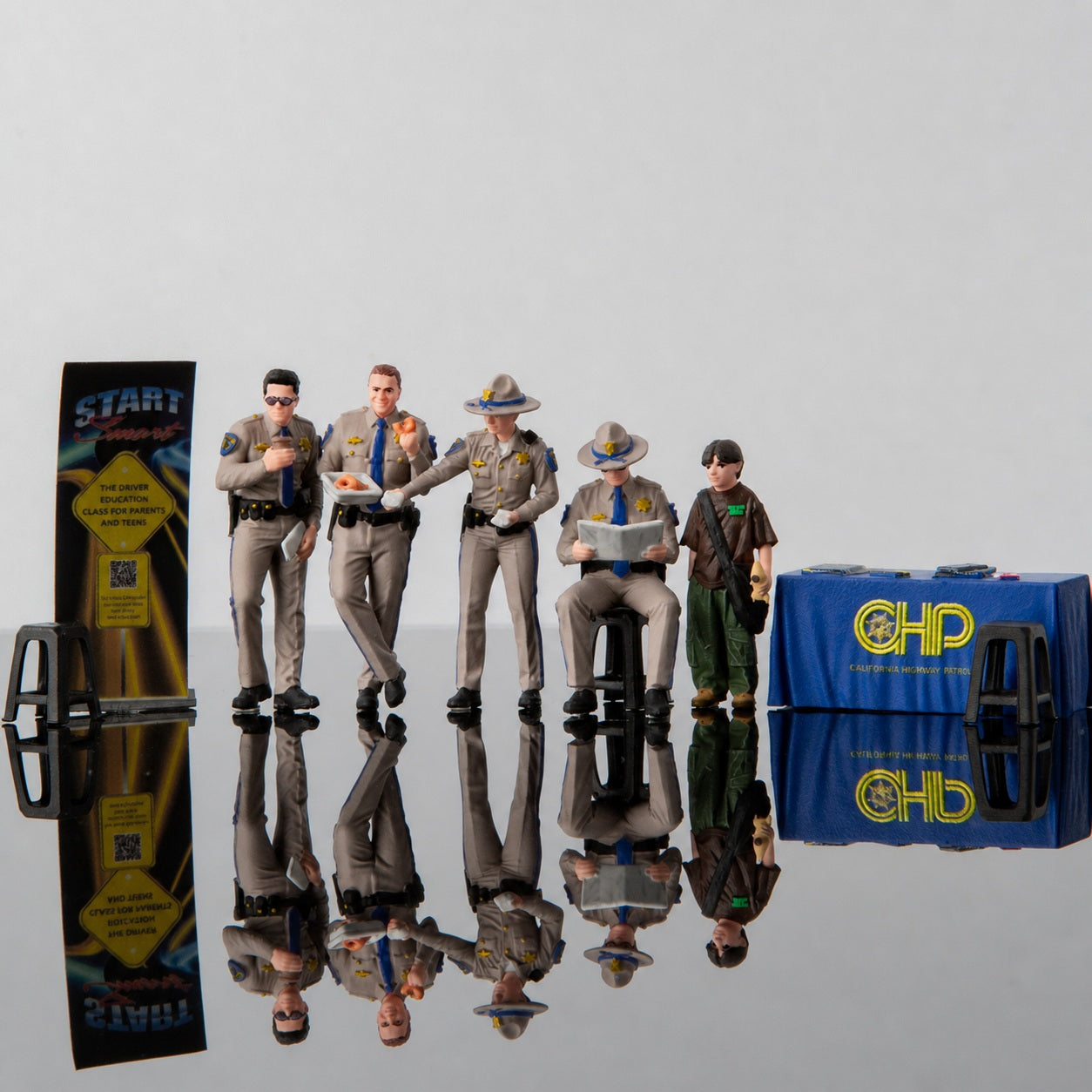 1:64 California Highway Patrol (CHP) S1 Miniature Figure & Prop Series - additional product image 8