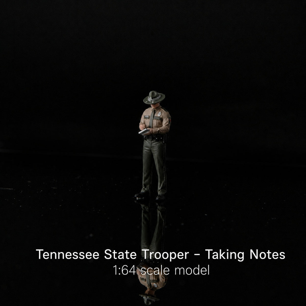 1:64 Tennessee State Police Miniature Figure Series - Tennessee State Police Record-Taking Officer Figure