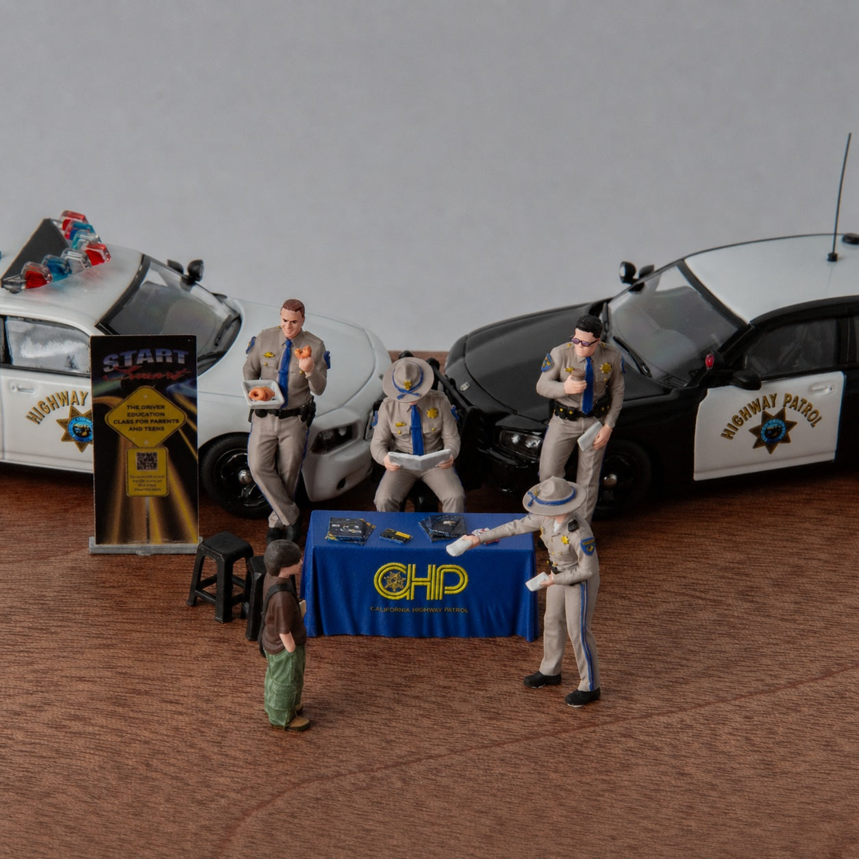 1:64 California Highway Patrol (CHP) S1 Miniature Figure & Prop Series - additional product image 9