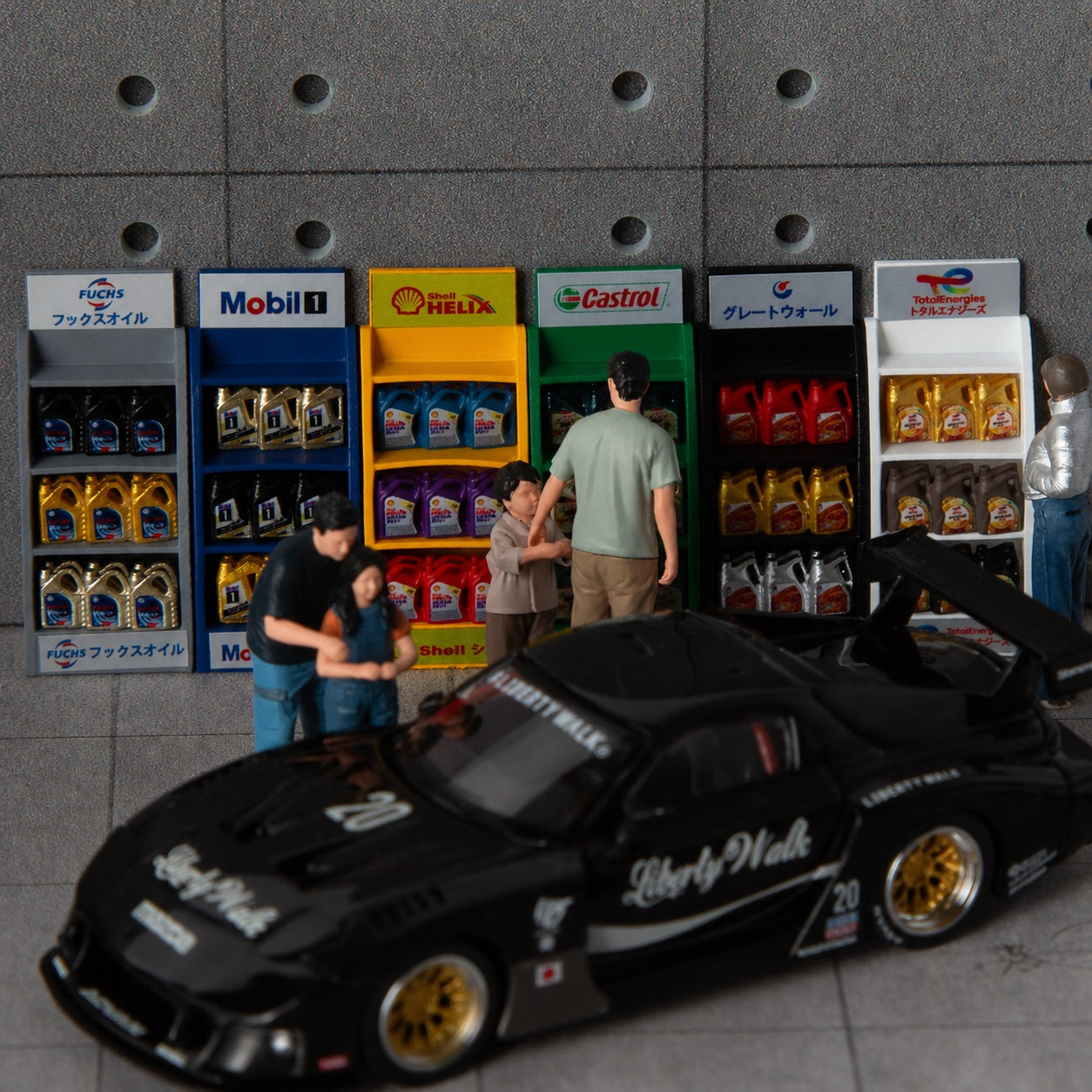 1:64 JDM Oil Rack S2 Miniature Diorama Prop Series - additional product image 8