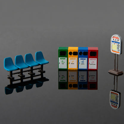 1:64 Japanese Bus Stop Miniature Diorama Series - additional product image 5