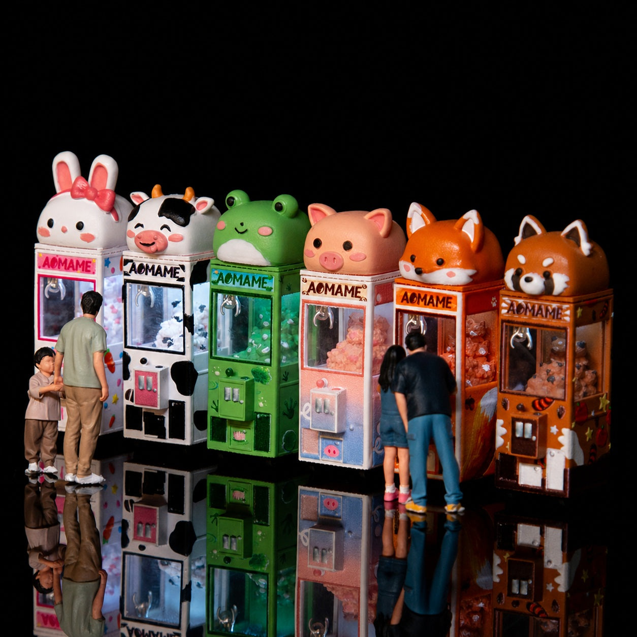 1:64 Qingdou Animal Claw Machine Miniature Diorama Series - additional product image 6